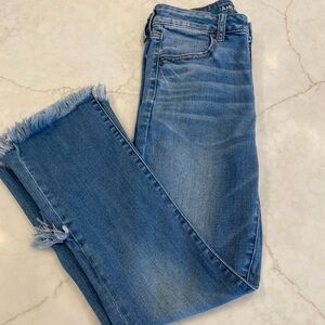 Women’s American Eagle fringe jeans